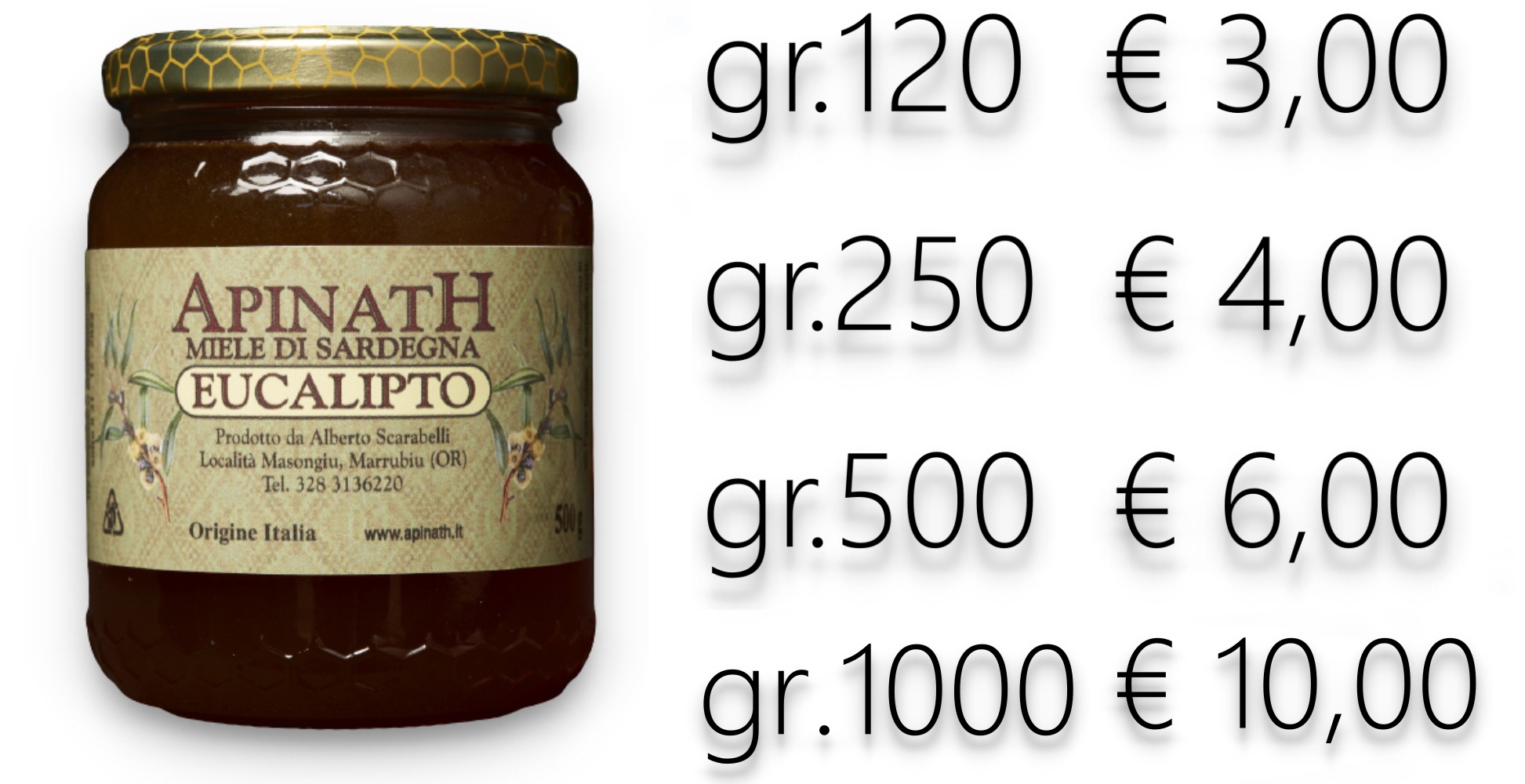 prezzo miele eucalipto ESCAPE='HTML'